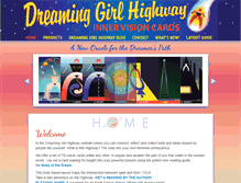 Tablet Screenshot of dreaminggirlhighway.com